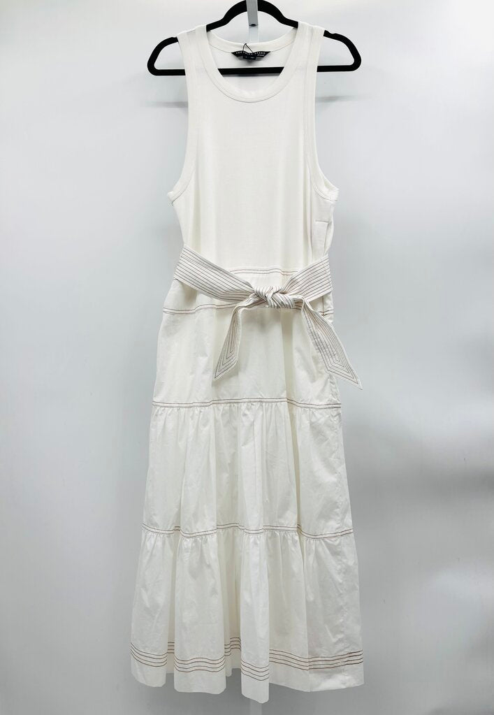 Veronica Beard Maxi Dress White XL