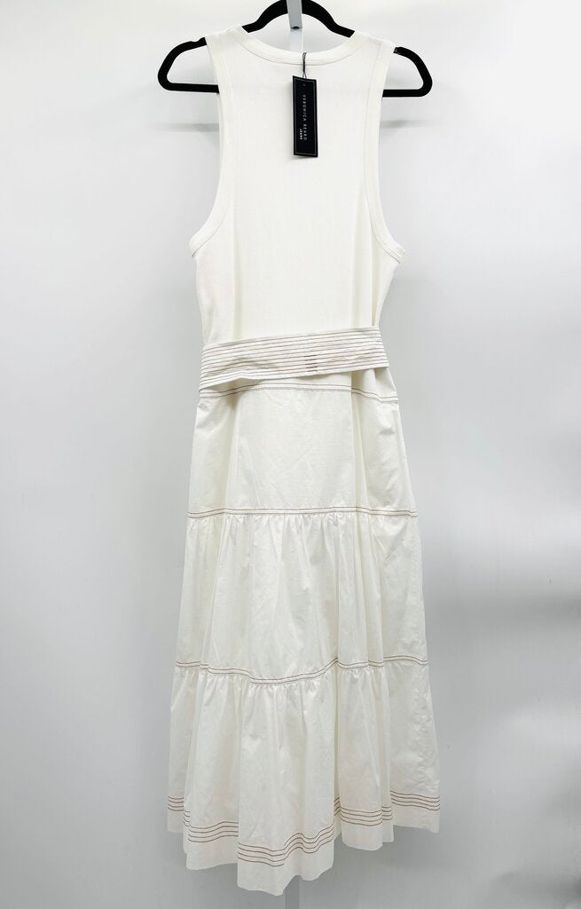 Veronica Beard Maxi Dress White XL
