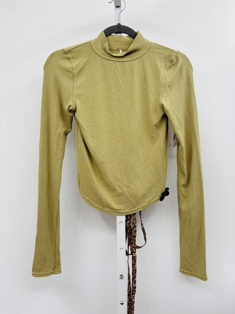 Free People Top Green S