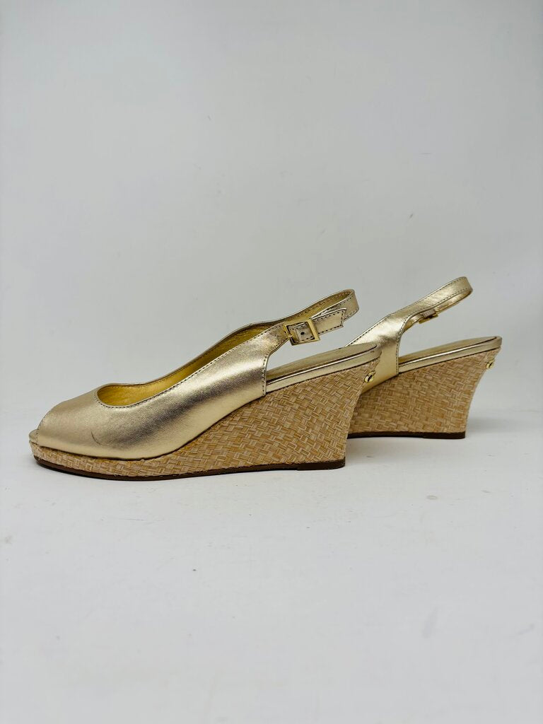 Lilly Pulitzer Wedge Gold 8