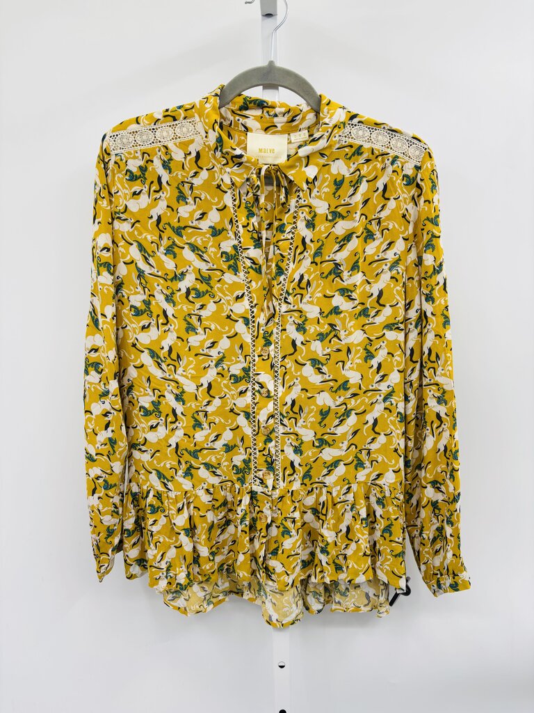 Maeve Blouse Yellow 6