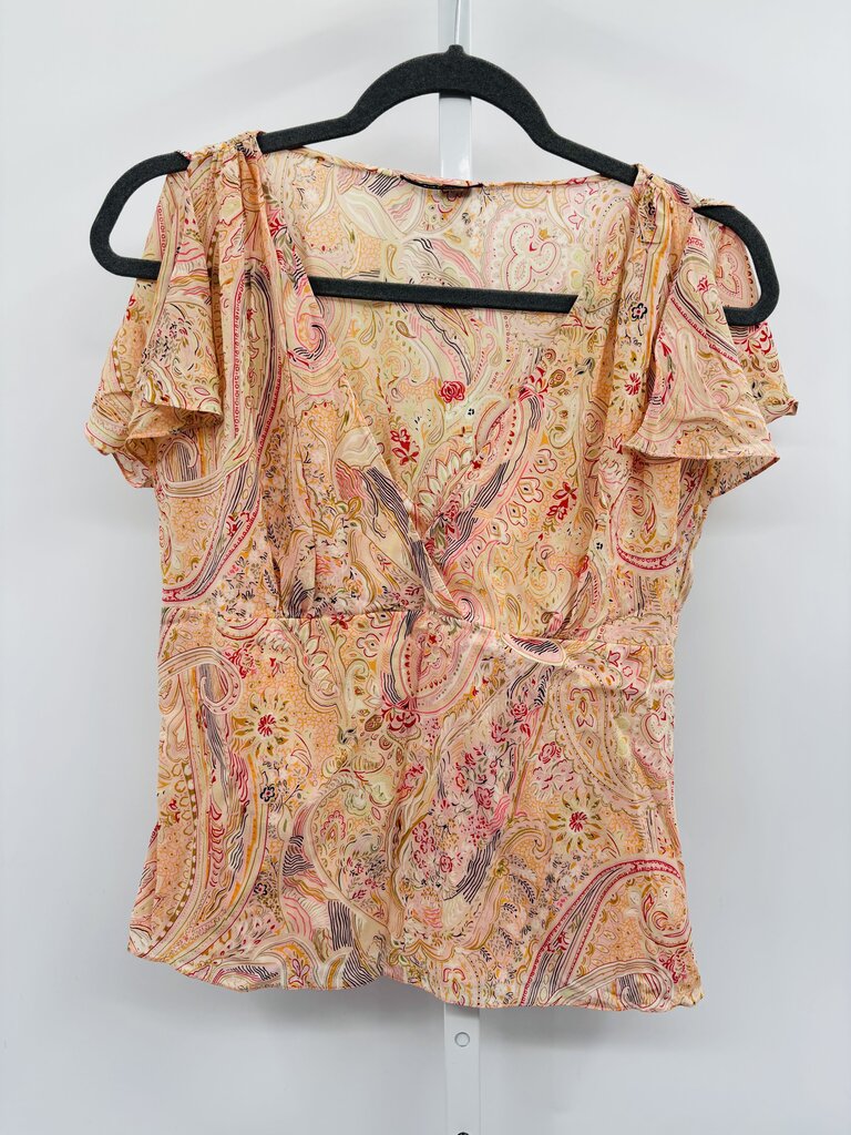 Elie Tahari Blouse Orange S