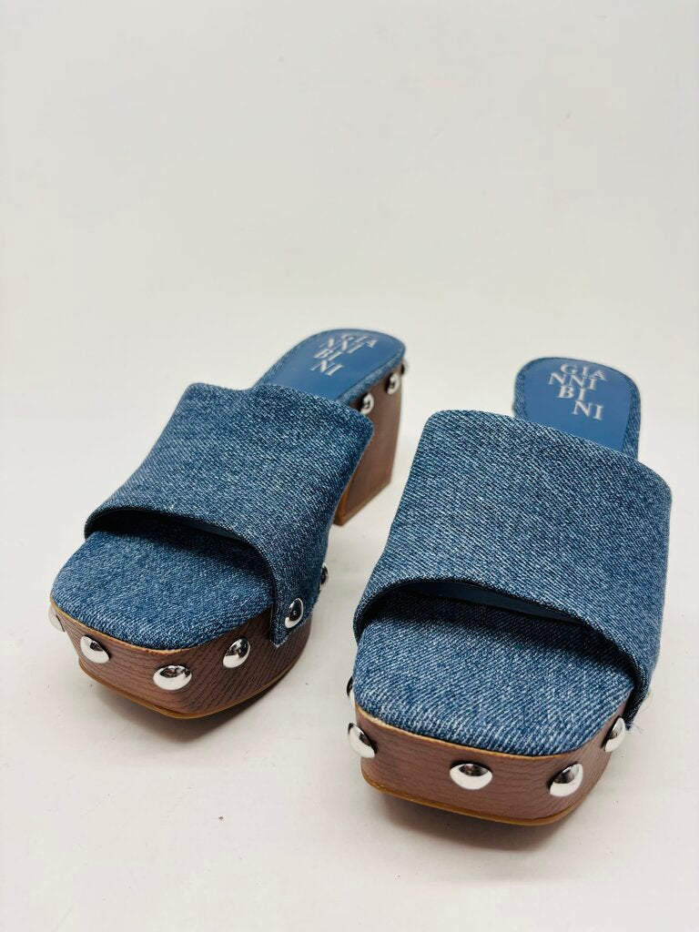 Gianni Bini Heels Denim 6