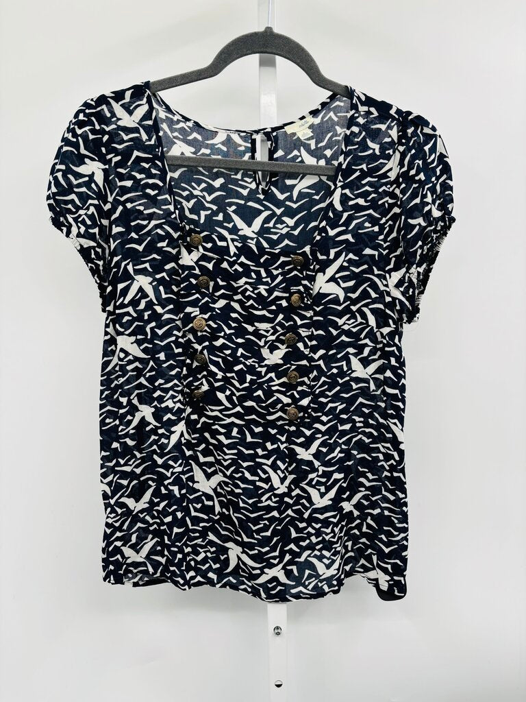 Odille Blouse Navy 6