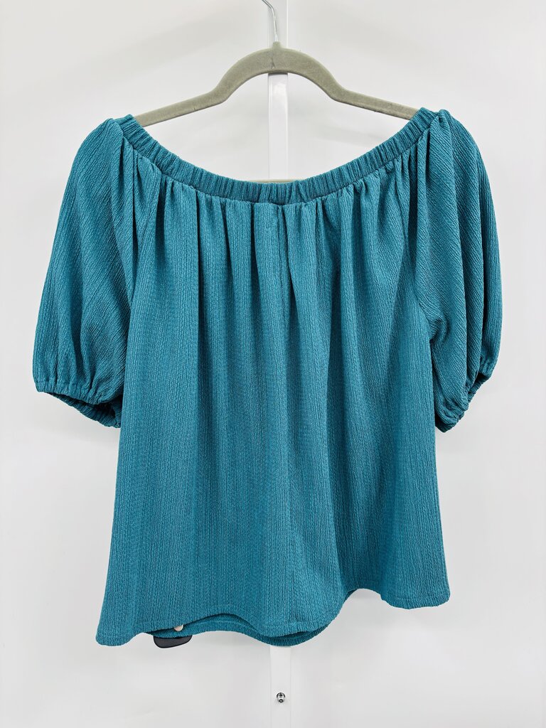 Anthropologie Top Teal XS