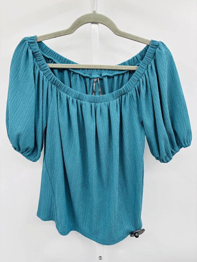 Anthropologie Top Teal XS