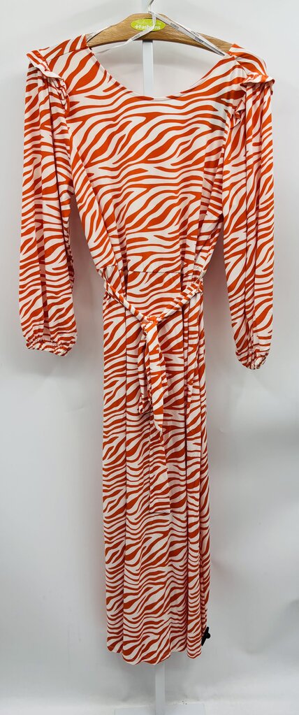 Eloquii Maxi Dress Plus Orange 20