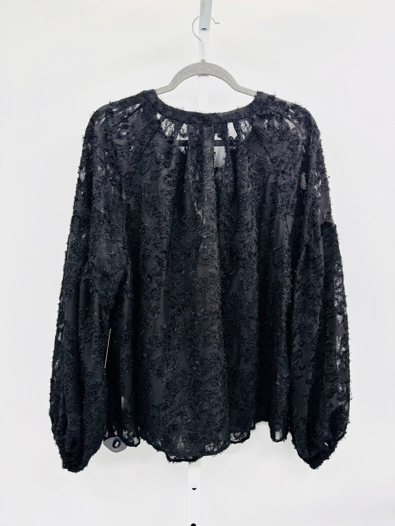 Eloquii Blouse Plus Black 18