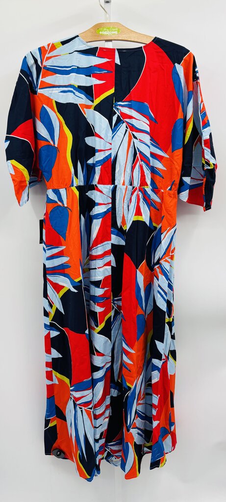 Eloquii Maxi Dress Plus Multi 22