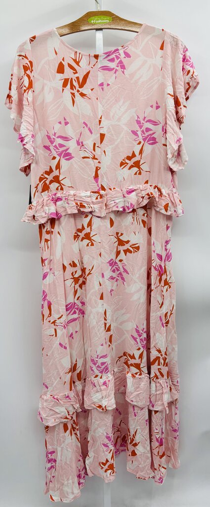 Eloquii Maxi Dress Plus Pink 22