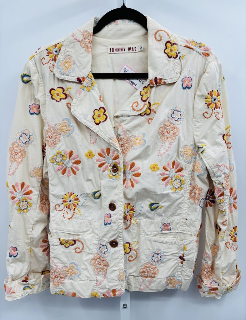Johnny Was Jacket Beige XL