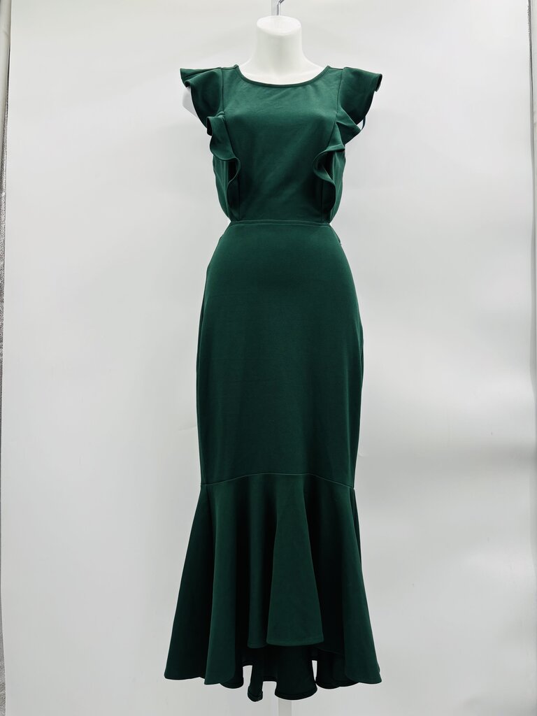 Petal + Pup Dress Green 4