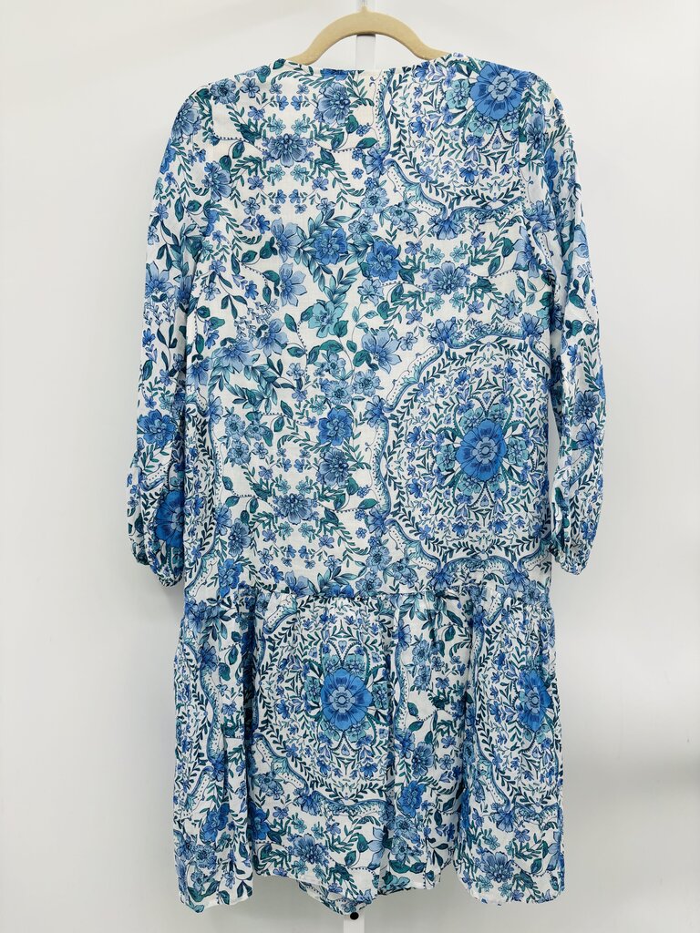 Johnny Was: Jade Dress Blue S