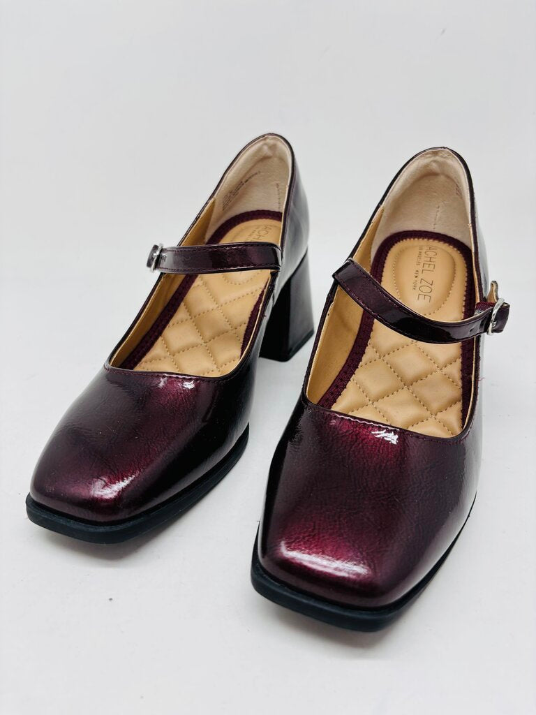 Rachel Zoe Heels Burgundy 7