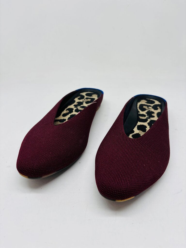 Rothy's Mules Burgundy 7