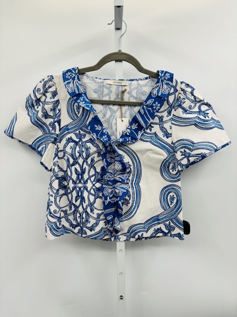 Aylaya Blouse Blue S