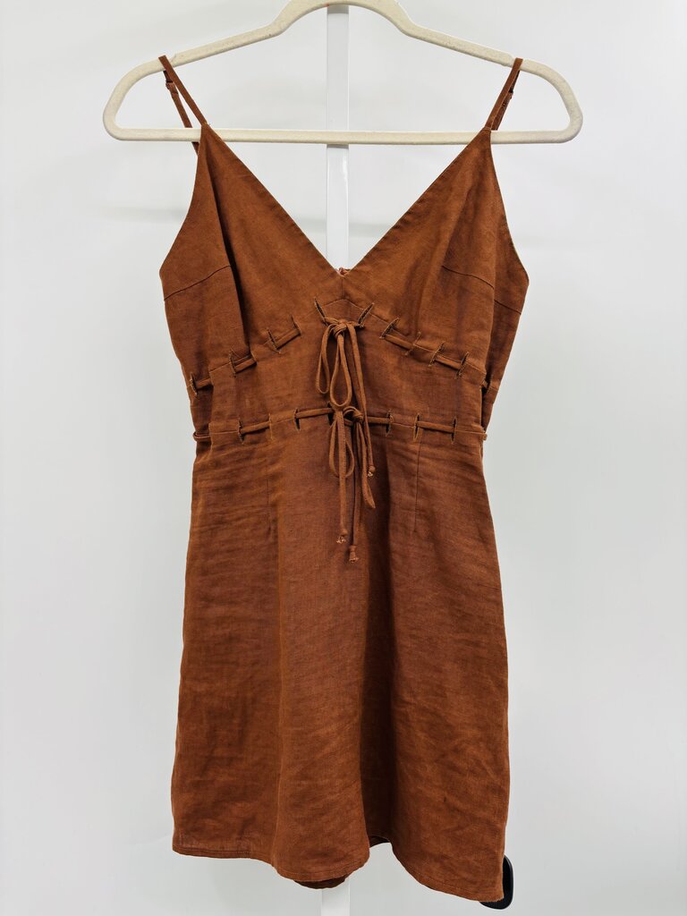 Reformation Dress Brown 0