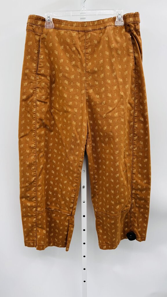 Pilcro Pants Wide Leg Tan XL