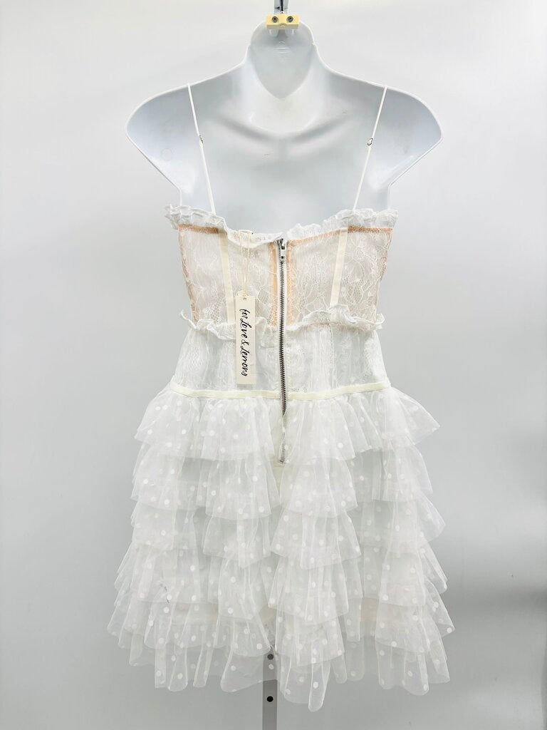For Love and Lemons Dress White XS