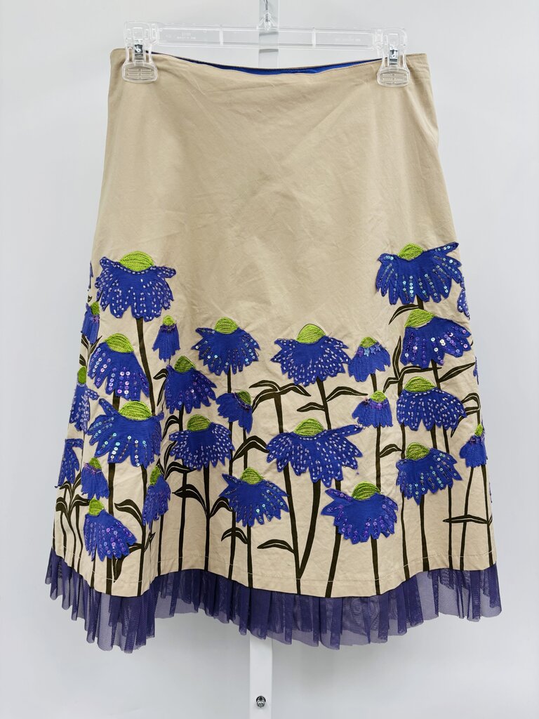 Basil & Maude Skirt Khaki 4