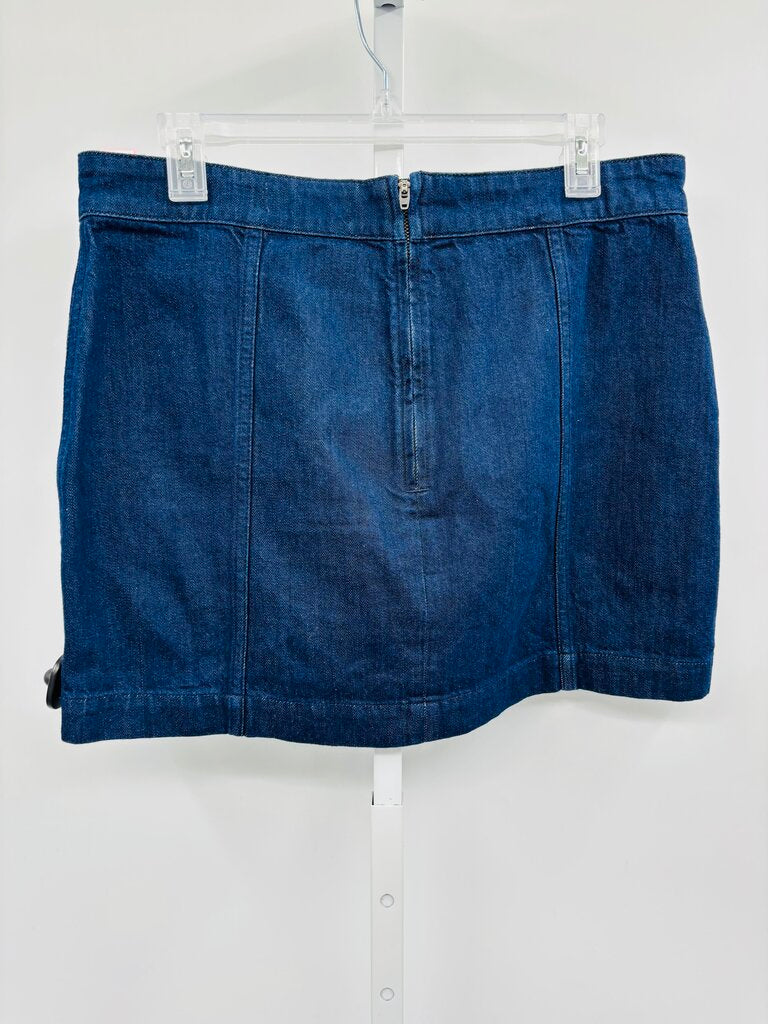 Madewell Skirt Denim 8