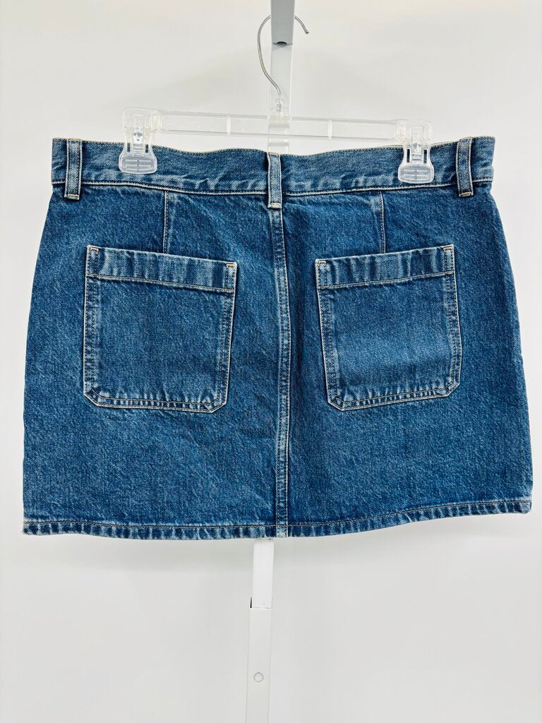 Madewell Skirt Denim 8