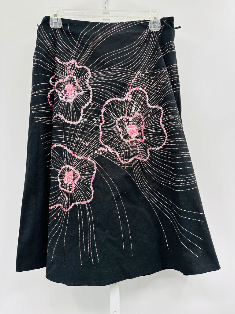 Miss Me Skirt Midi Black S