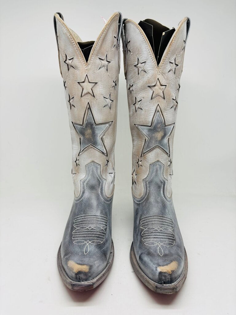 Freebird Cowboy Boots Grey 7