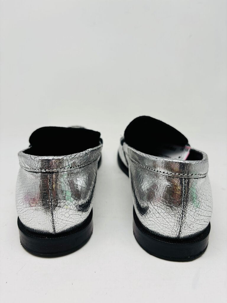 Free People Loafers Silver 7