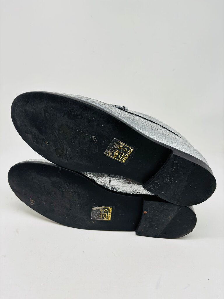 Free People Loafers Silver 7