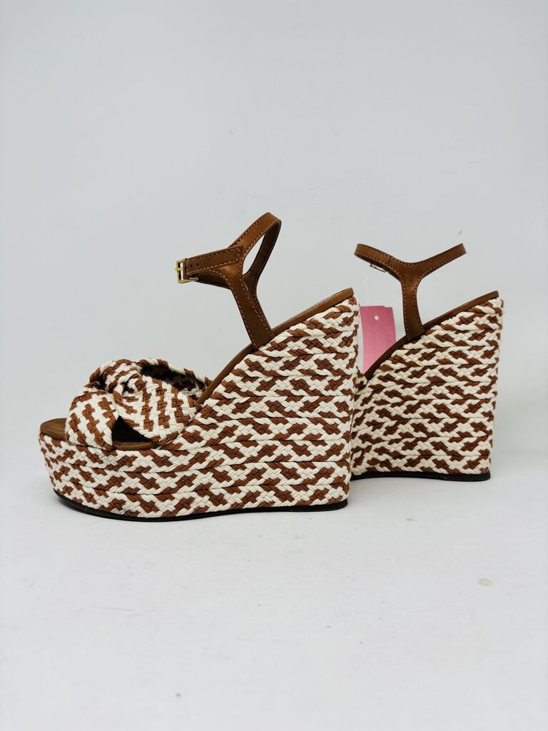 Schutz Wedge Tan 7.5