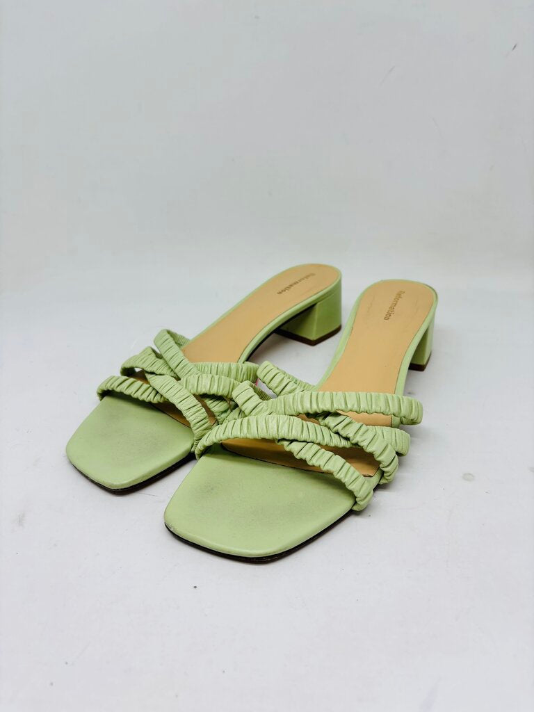 Reformation Sandals Green 8