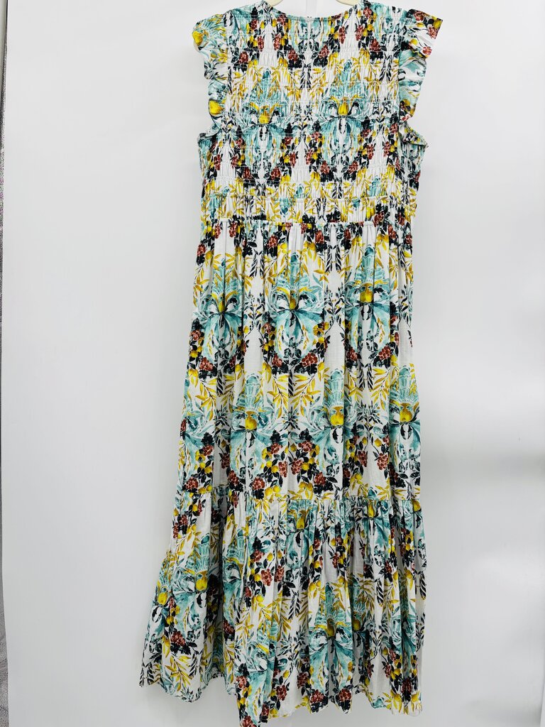 Anthropologie Maxi Dress Teal L