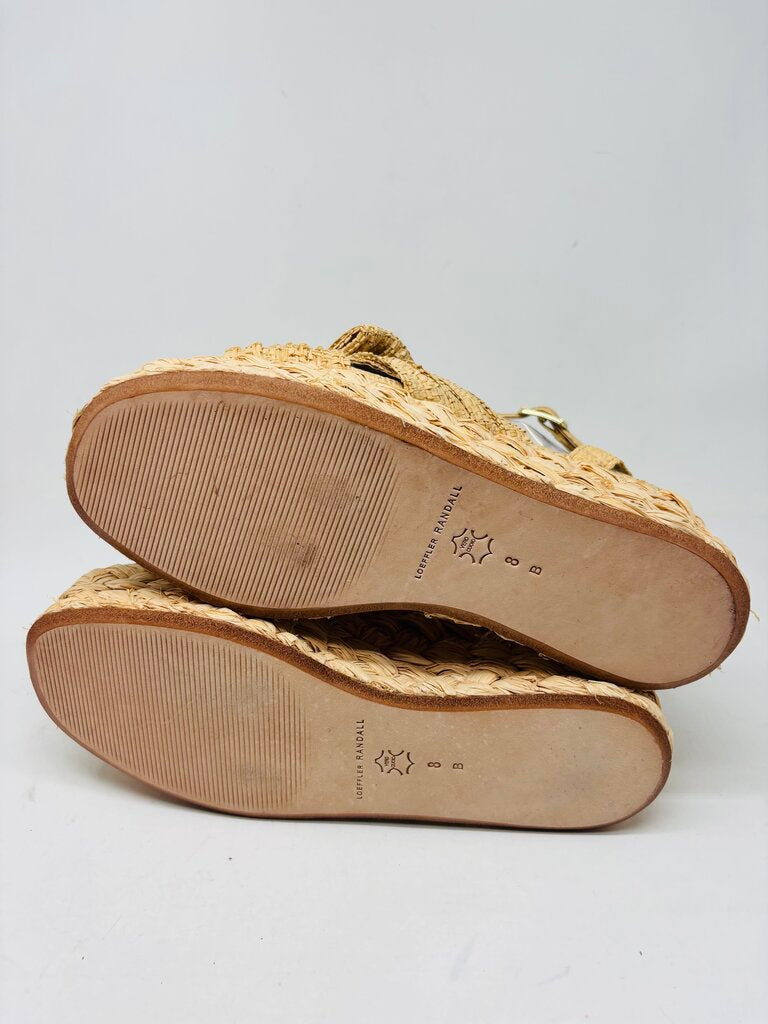 Loeffler Randall Sandals Tan 8