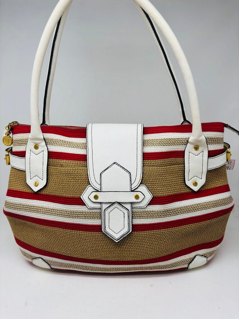 Eric Javits Handbag Tan