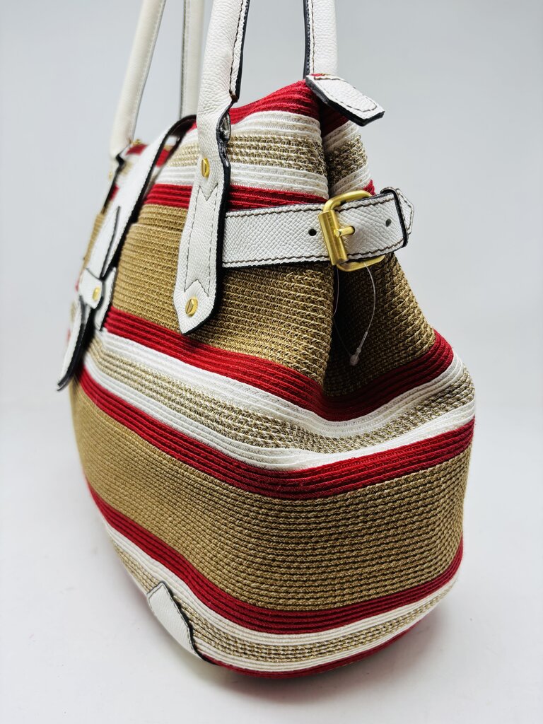 Eric Javits Handbag Tan