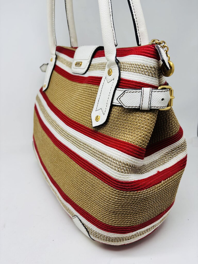 Eric Javits Handbag Tan