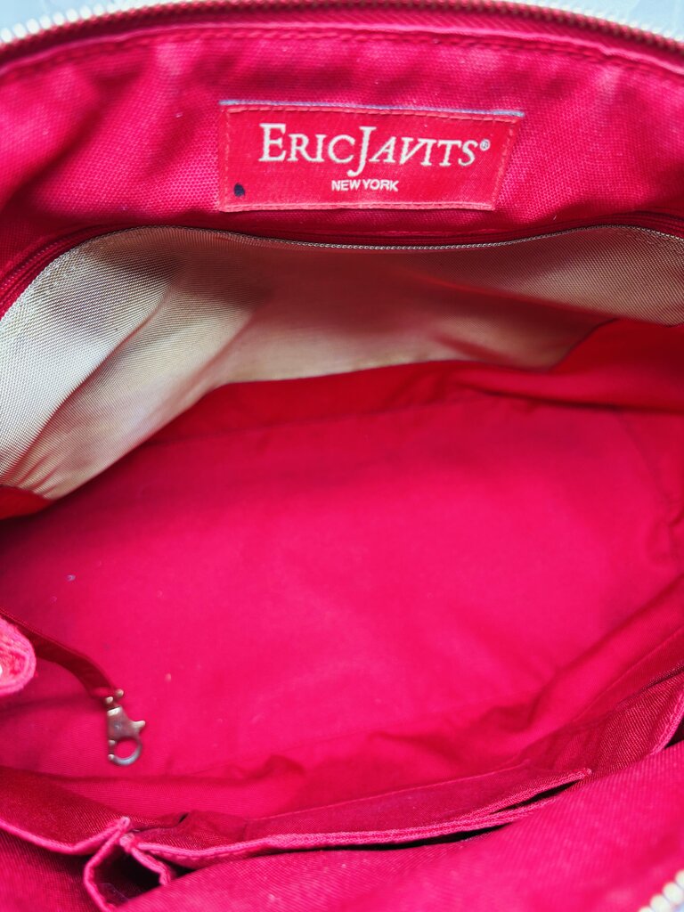 Eric Javits Handbag Tan