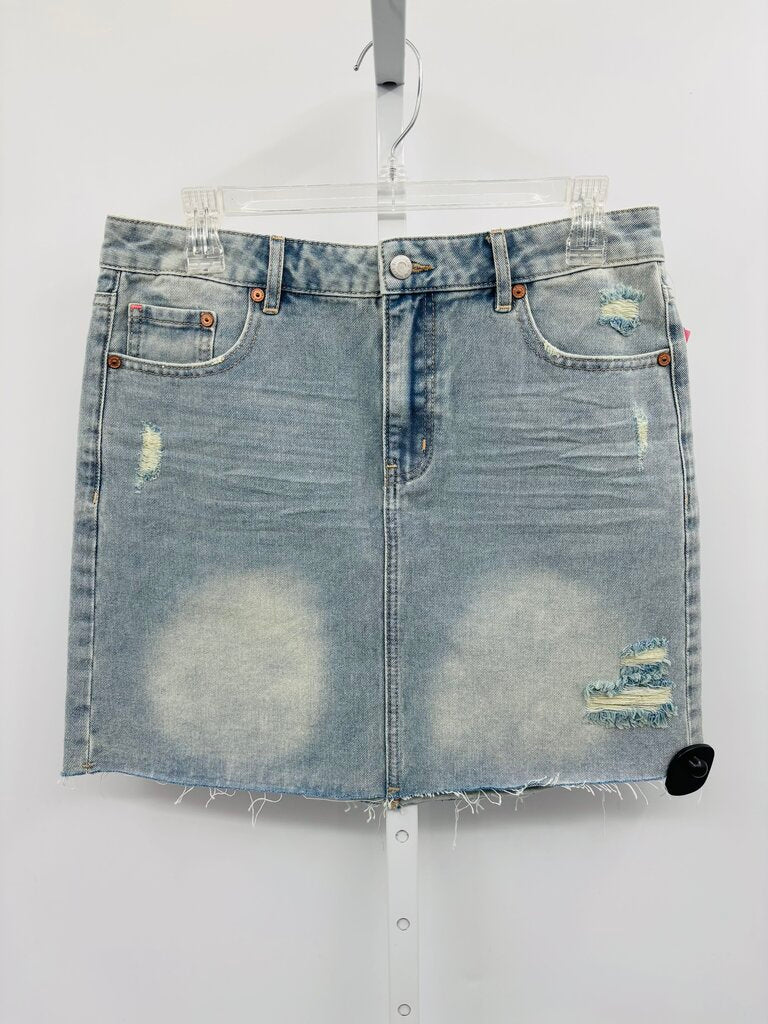 Blue Thread Skirt Denim 6