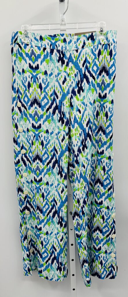 Soft Surroundings Pants Wide Leg Blue S