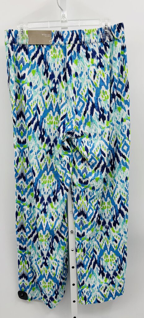 Soft Surroundings Pants Wide Leg Blue S