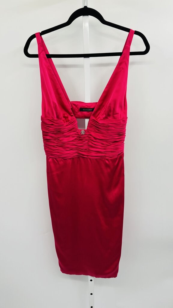 Roberto Cavalli Dress Burgundy S