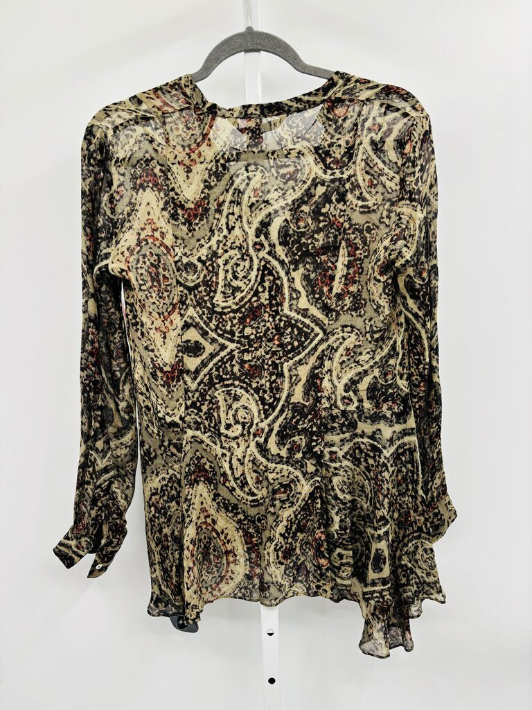 Zara Blouse Taupe S
