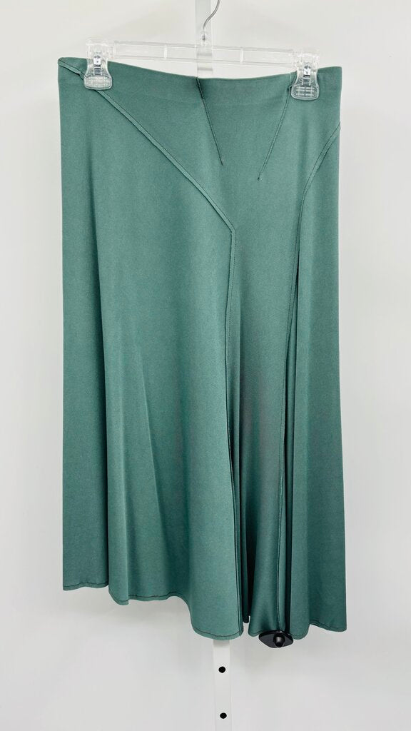 Rozae Nichols Skirt Midi Green L