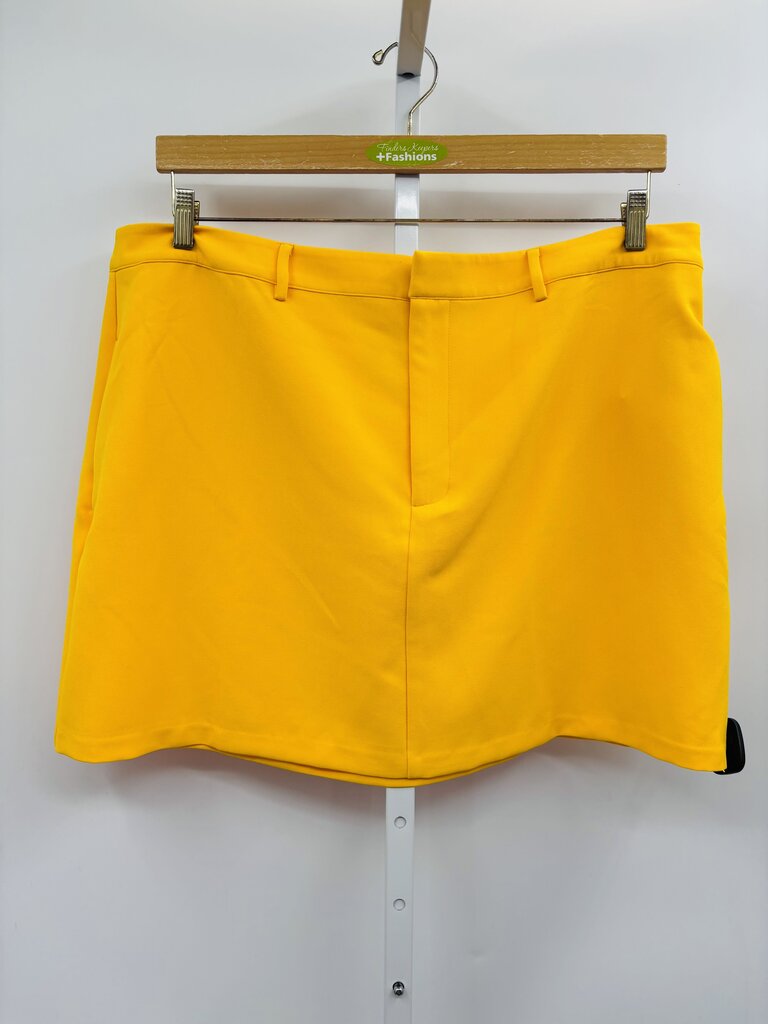 Open Edit Skirt Plus Yellow 2X