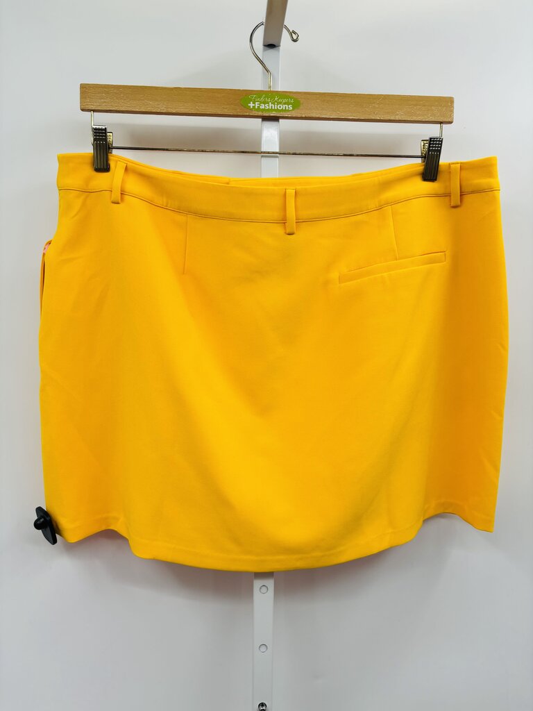 Open Edit Skirt Plus Yellow 2X