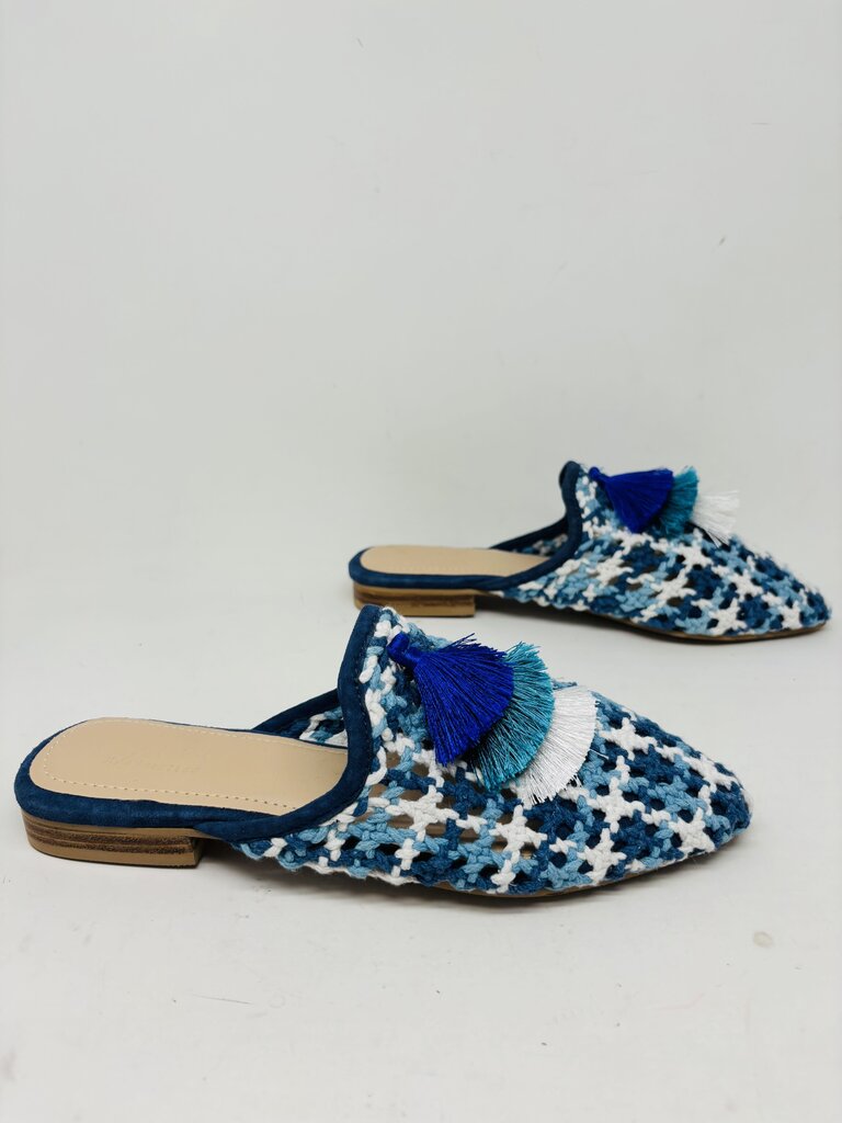 Rag & Co Mules Blue 7