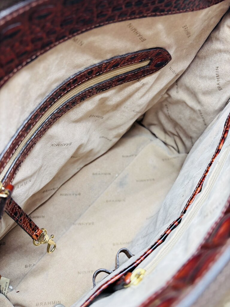 Brahmin Handbag Brown