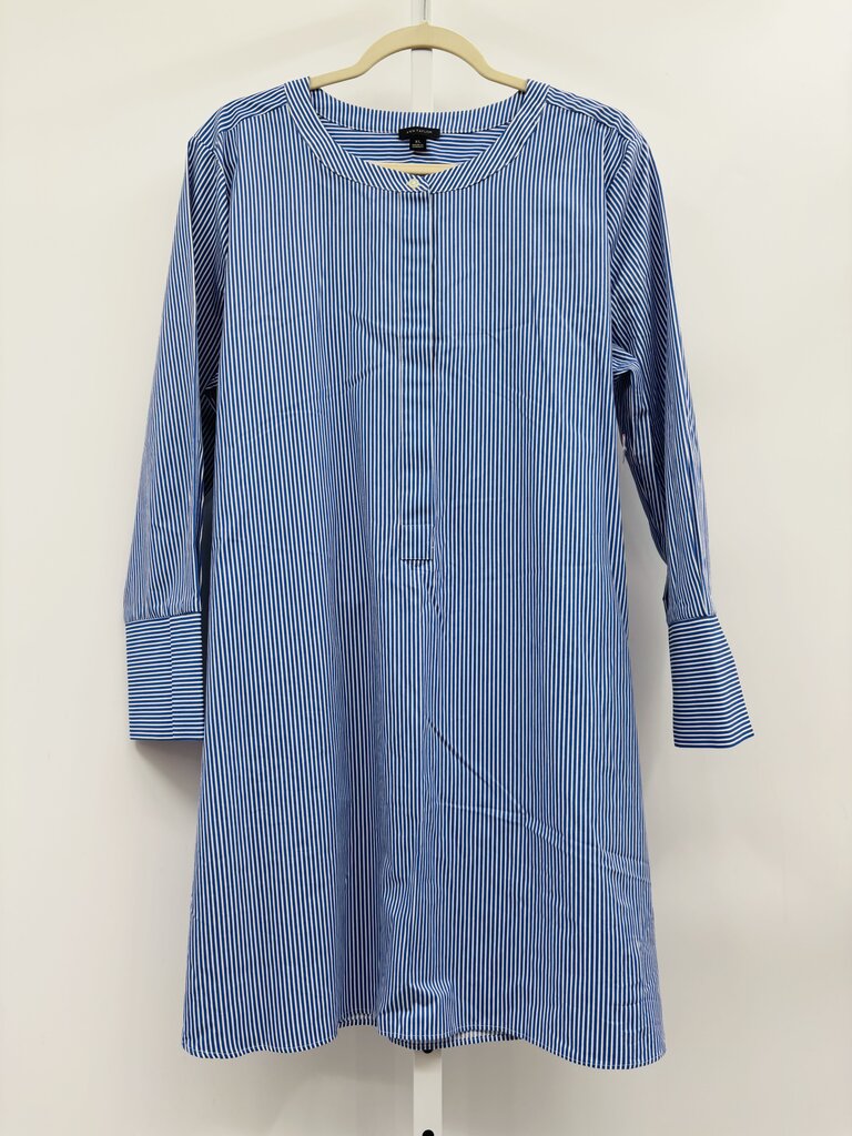 Ann Taylor Dress Blue XL