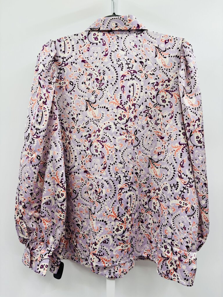 Ann Taylor Blouse Purple XL